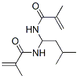 N,N'-(3-methylbutylidene)bismethacrylamide 结构式