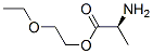 L-Alanine, 2-ethoxyethyl ester (9CI) 结构式