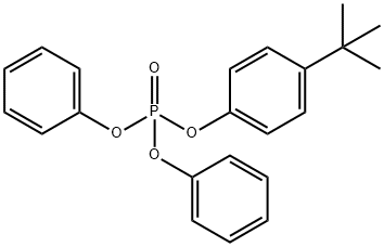 磷酸对叔丁基苯二苯酯 结构式