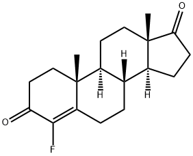 4-fluoroandrostenedione 结构式