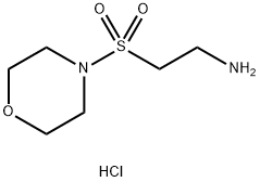 2-(吗啉-4-磺酰基)乙-1-胺盐酸盐 结构式