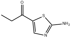 1-Propanone,  1-(2-amino-5-thiazolyl)- 结构式
