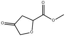 4-氧四氢呋喃-2-羧酸甲酯 结构式