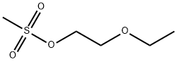 2-Ethoxyethyl methanesulfonate 结构式