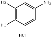 4-AMino-2-Mercapto-phenol Hydrochloride 结构式