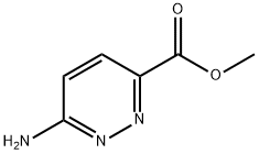 6-氨基哒嗪-3-甲酸甲酯 结构式