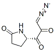 pyroglutamyl diazomethyl ketone 结构式