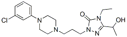 5-(1-hydroxyethyl)etoperidone 结构式