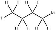 D9-溴丁烷 结构式
