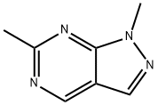 1H-Pyrazolo[3,4-d]pyrimidine, 1,6-dimethyl- (6CI) 结构式