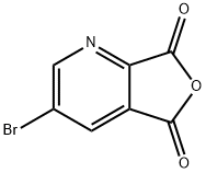 3-溴-呋喃并[3,4-B]吡啶-5,7-二酮 结构式