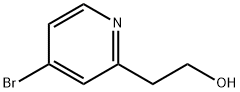 4-溴-(2-羟基乙基)-吡啶 结构式