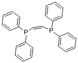 顺-1,2-双(二苯基膦)乙烯 结构式