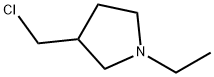 3-(氯甲基)-1-乙基吡咯烷 结构式
