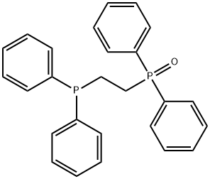 1,2-二(二苯基膦基)乙烷单氧化物 结构式