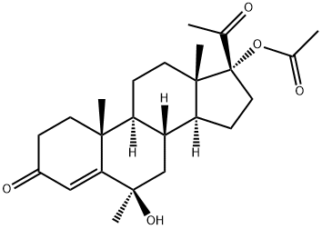 甲地孕酮杂质A 结构式