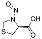 (S) -3-硝基噻唑烷-4-羧酸 结构式