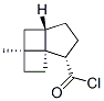 Tricyclo[4.3.0.01,4]nonane-9-carbonyl chloride, 4-methyl-, (1S*,4alpha,6beta,9alpha)- (9CI) 结构式