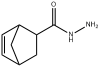 Bicyclo[2.2.1]hept-5-ene-2-carboxylic acid, hydrazide (9CI) 结构式