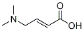 4-(DIMETHYLAMINO)-2-BUTENOIC ACID HYDROCHLORIDE 结构式