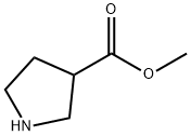 3-吡咯烷甲酸甲酯 结构式