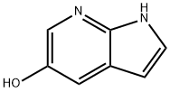1H-吡咯并[2,3-B]吡啶-5-醇 结构式