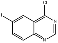4-氯-6-碘喹唑啉 结构式