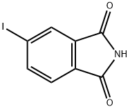 5-碘异二氢吲哚-1,3-二酮 结构式