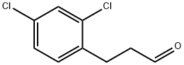 3-(2,4-DICHLORO-PHENYL)-PROPIONALDEHYDE 结构式