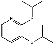2,3-bis(isopropylthio)pyridine 结构式