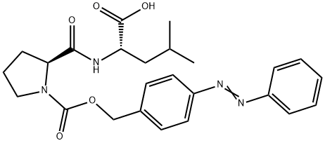 Collagenase Chromophore Substrate Test Substance (for quantitative Collagenase-Determination) 结构式