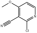 2-氯-3-氰基-4-甲氧基吡啶 结构式
