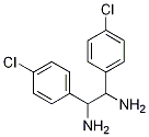 1,2-双(4-氯苯基)乙烷-1,2-二胺 结构式