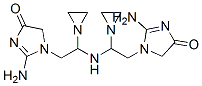 1,1'-[iminobis(ethane-2,1-diyliminoethane-2,1-diyl)]bis[2-amino-1,5-dihydro-4H-imidazol-4-one] 结构式