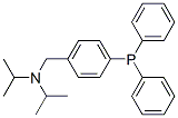 4-(DIISOPROPYLAMINOMETHYL)TRIPHENYLPHOSPHINE 结构式