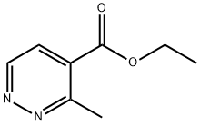 ETHYL 3-METHYLPYRIDAZINE-4-CARBOXYLATE 结构式