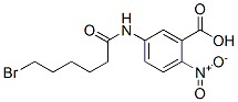 2-nitro-5-(6-bromohexanoylamino)benzoic acid 结构式