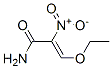 2-Propenamide,  3-ethoxy-2-nitro- 结构式