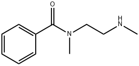 N-甲基-N-(2-(甲基氨基)乙基)苯甲酰胺 结构式
