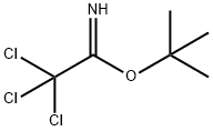 叔丁基三氯乙酰亚胺酯 结构式