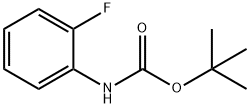 N-BOC-2-氟苯胺 结构式