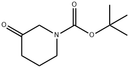 N-Boc-3-哌啶酮 结构式
