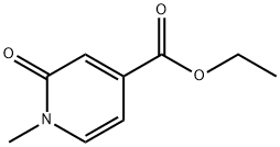 1-甲基-2-氧代-1,2-二氢吡啶-4-羧酸乙酯 结构式