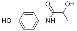 2-HYDROXY-N-(4-HYDROXY-PHENYL)-PROPIONAMIDE 结构式