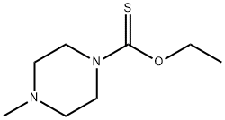 1-Piperazinecarbothioicacid,4-methyl-,O-ethylester(6CI,9CI) 结构式