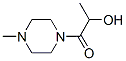 1-(4-Methyl-1-piperazinyl)-1-oxo-2-propanol 结构式