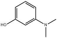 3-(二甲氨基)苯酚 结构式
