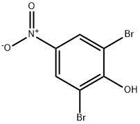 2,6-二溴-4-硝基苯酚 结构式