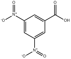 3,5-二硝基苯甲酸 结构式
