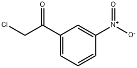 2-氯-1-(3-硝基苯)乙酮 结构式